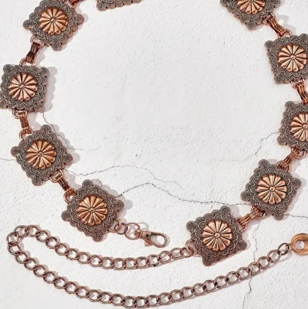 Vintage Waist Chain Square Style - Picture 3 of 9